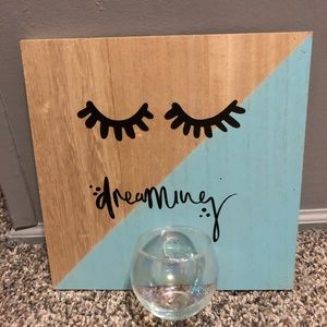 Dreaming bedroom or bathroom decor